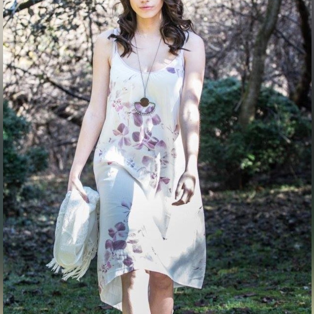 Sam & Lavi Sarita Dress Orchid Print